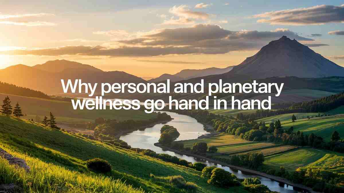 Why Personal and Planetary Wellness Go Hand in Hand