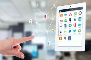 Smart digital productivity and AI task management platform eins app interface display