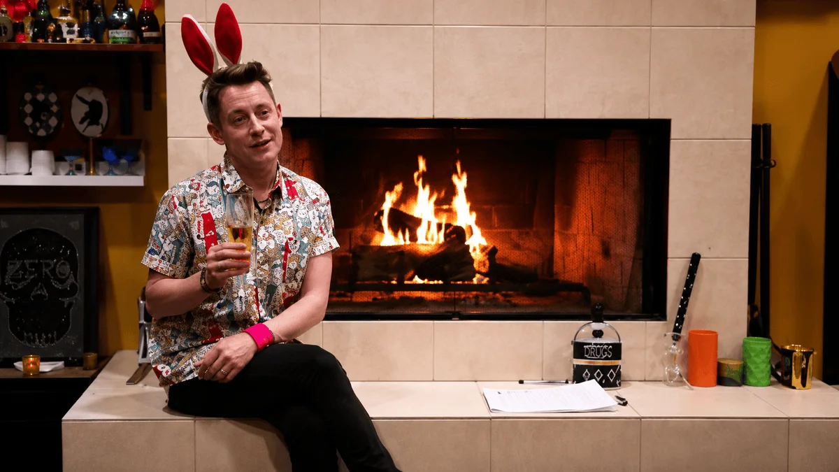 A 2026 portrait of actor Macaulay Culkin, whose strategic career choices and residuals contribute to a Macaulay Culkin net worth estimated at $25 million to $30 million.