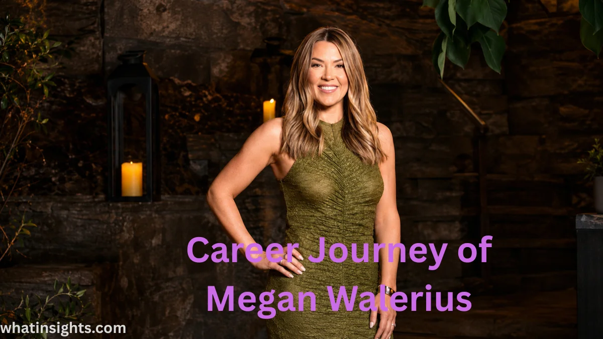 Career journey of Megan Walerius in a stylish portrait image featuring Megan Walerius Net Worth and her professional success story