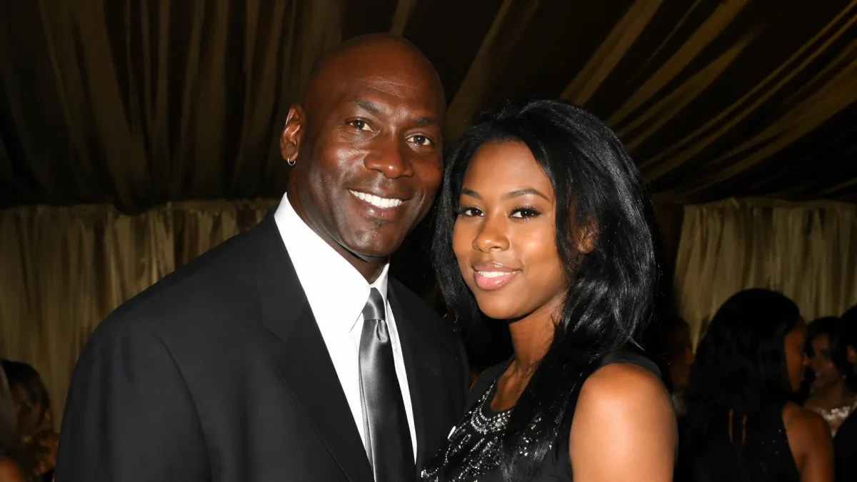 Michael Jordan posing at a formal event with family member – Michael Jordan Net Worth and personal life image