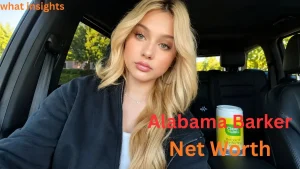 Alabama Barker Net Worth featured image showing Alabama Barker taking a selfie inside a car with blonde hair, natural makeup, and casual outfit, representing celebrity lifestyle and social media presence.