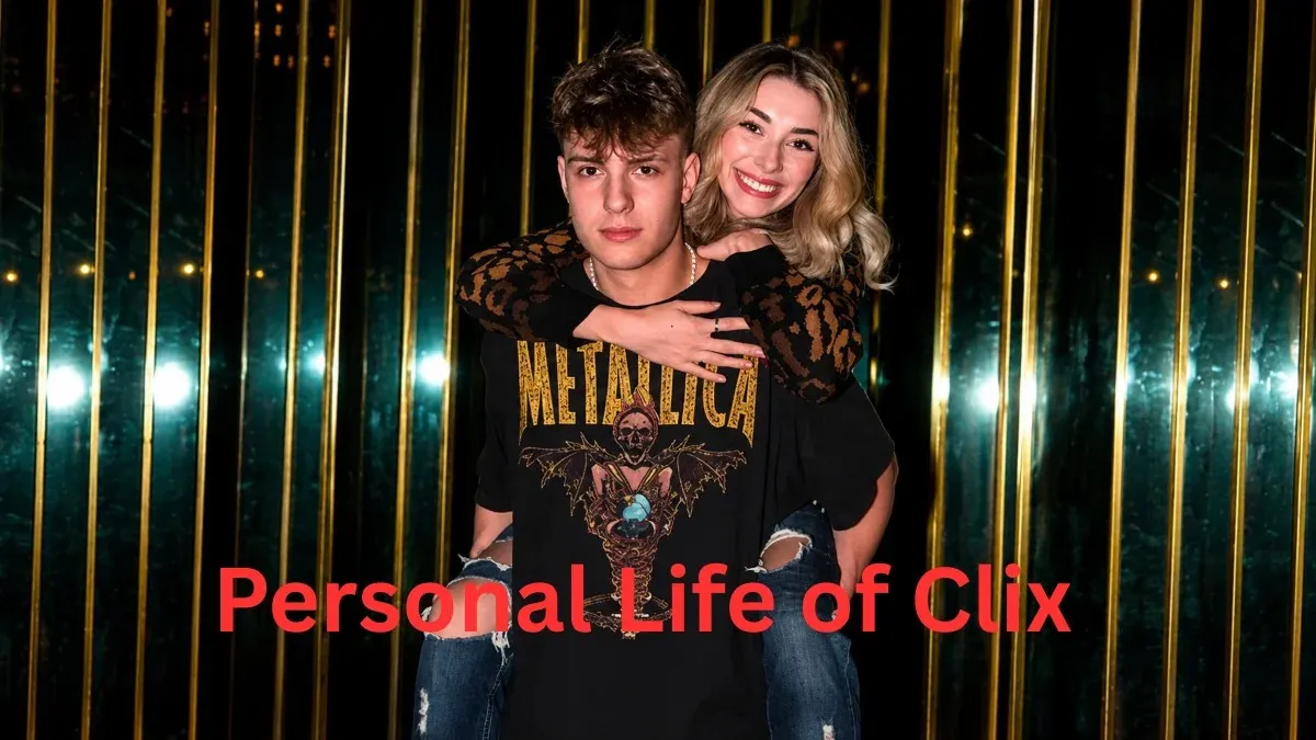 Clix posing with his partner during a personal moment, reflecting his lifestyle and success story related to Clix Net Worth.