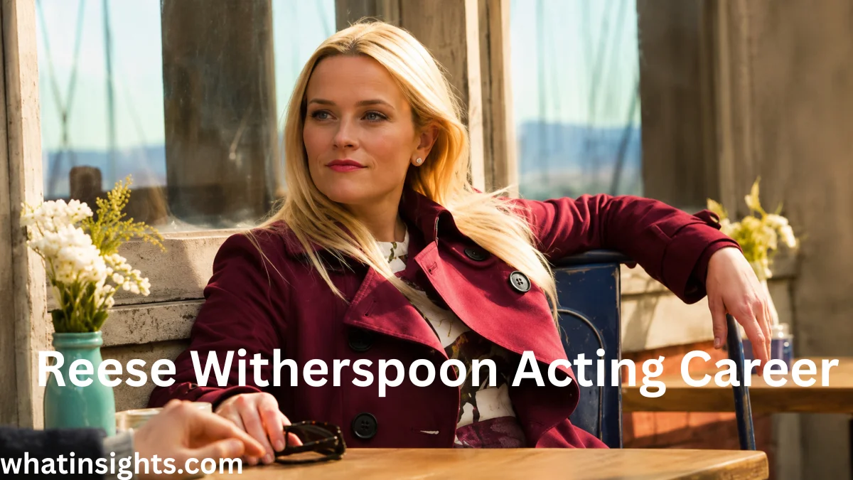 Reese Witherspoon Net Worth and acting career highlighted as the acclaimed actress relaxes in an elegant outdoor setting